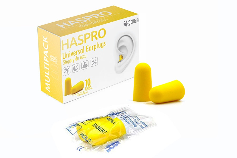 HASPRO MULTI10 Ohrstöpsel, gelb