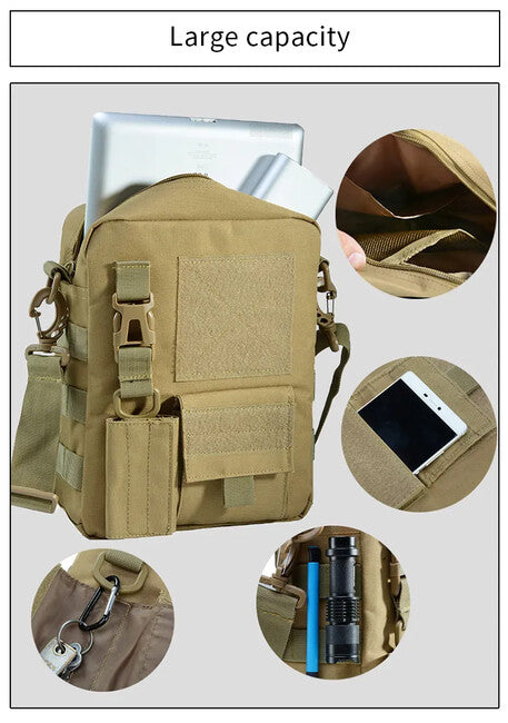 Dragowa Tactical Τσάντα Ώμου 4L, Χακί