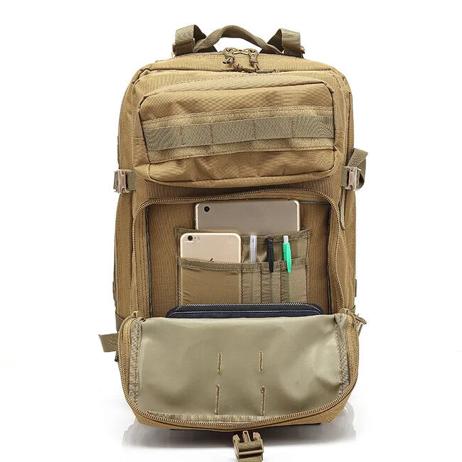 DRAGOWA TACTICAL wasserdichter taktischer Rucksack 45L, grün