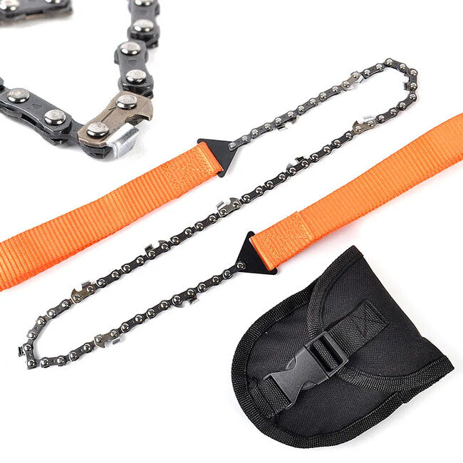 DRAGOWA TACTICAL Billy kettensäge mit nylonscheide, orange