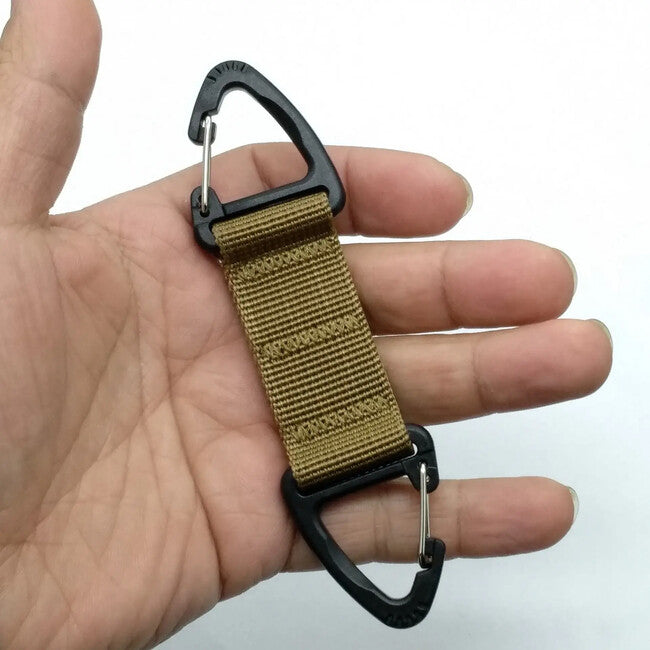 DRAGOWA TACTICAL Wendekarabiner BaseCamp, khaki