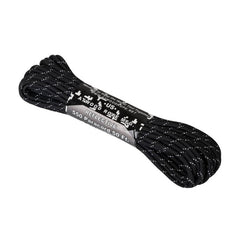 Helikon-Tex 550 Paracord reflektiven (50ft), črn