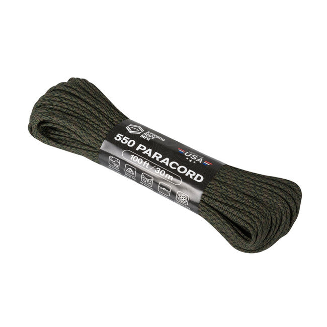 Helikon-Tex 550 Paracord mit Farbwechselmuster (100 Fuß) - Verdeckt