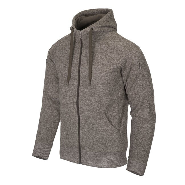 Helikon-Tex Covert taktische Kapuzenjacke (FullZip) - Melange Light Tan
