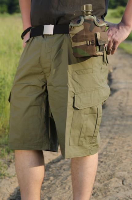 Helikon CPU Rip-Stop shorts oliv