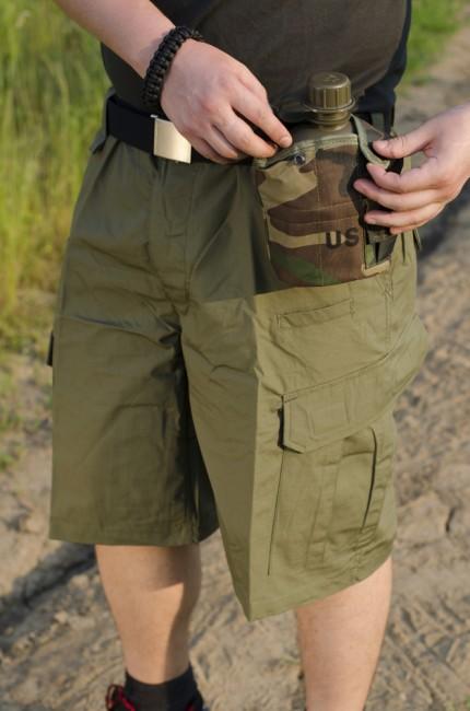 Helikon CPU Rip-Stop shorts oliv