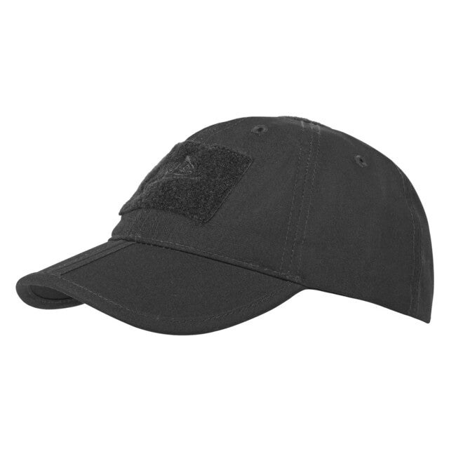 Helikon-Tex FALTEN Kappe - PolyCotton Ripstop - schwarz