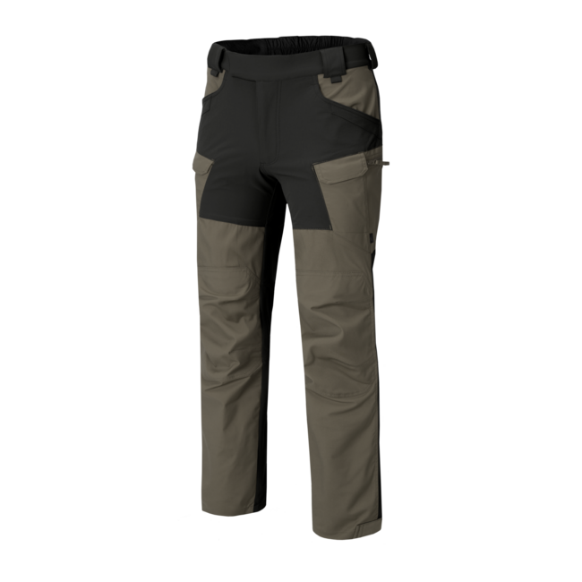 Helikon-Tex Hybrid Outback-Hosen - DuraCanvas, taiga green/schwarz