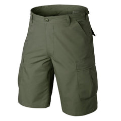 Helikon-Tex Kurze BDU-Hose - Baumwolle Ripstop - olivgrün