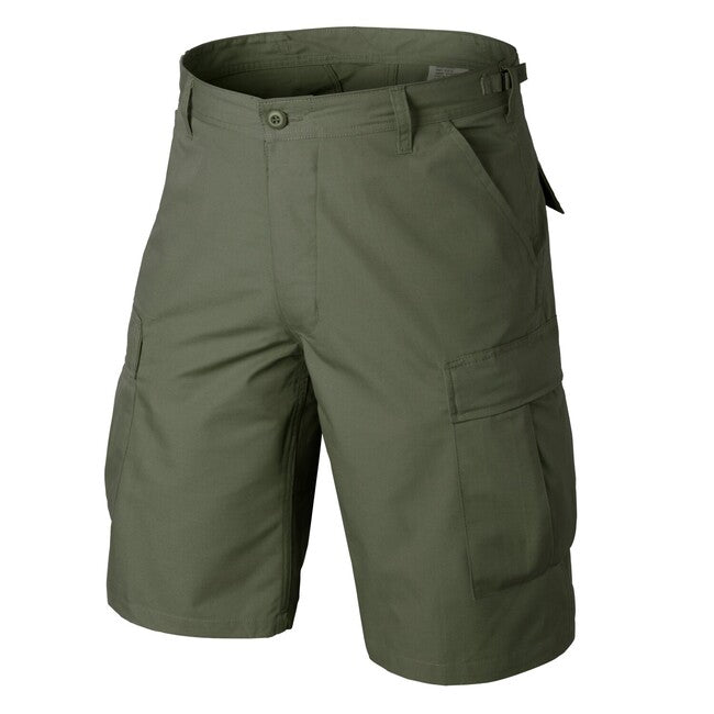 Helikon-Tex Kurze BDU-Hose - Baumwolle Ripstop - olivgrün