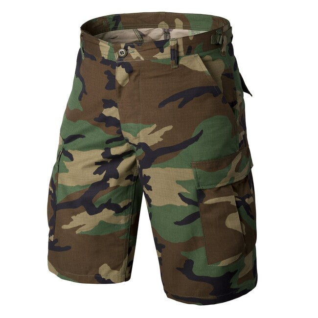 Helikon-Tex Kurze BDU-Hose - PolyCotton Ripstop - US Woodland