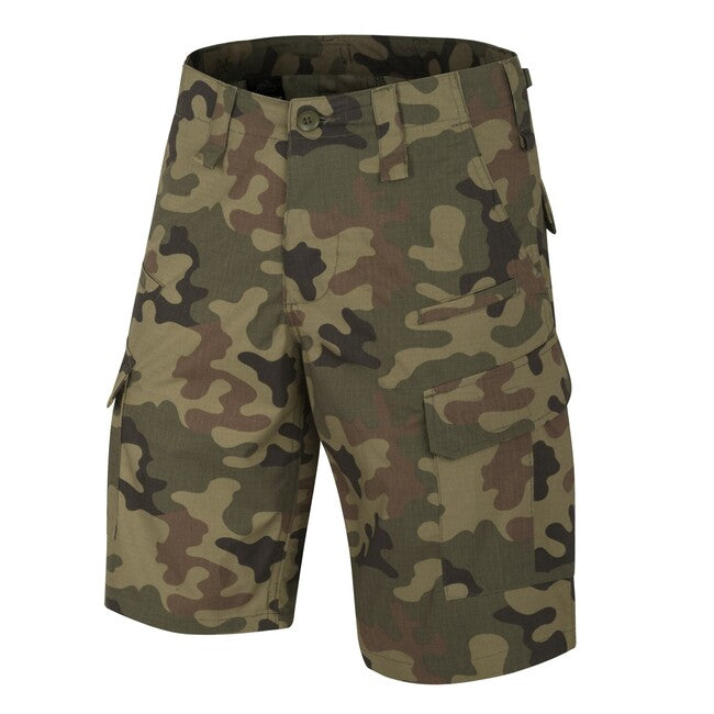 Helikon-Tex Kurze CPU Hose - PolyCotton Ripstop - EN Woodland
