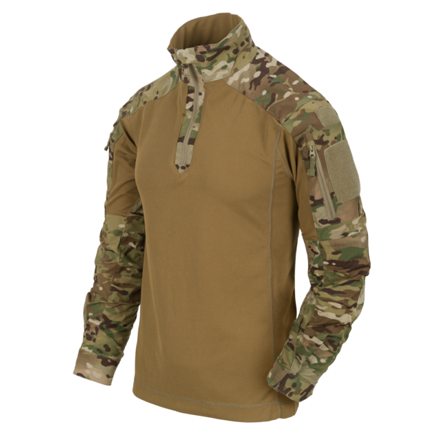 Helikon-Tex MCDU Combat Shirt - NyCo Ripstop taktisches Shirt, multicam/coyote