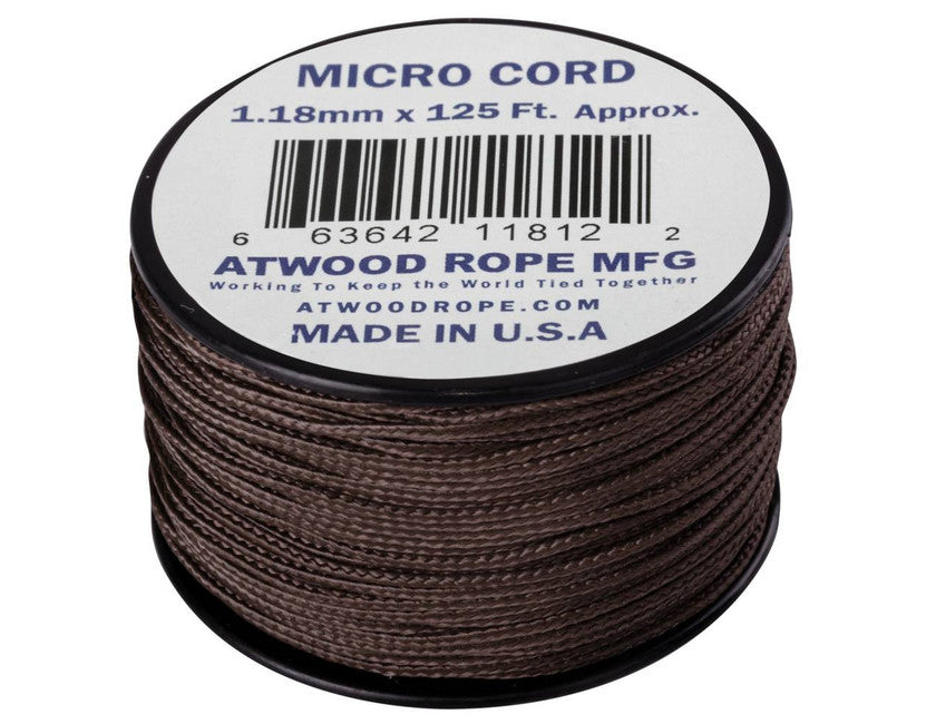 Helikon-Tex Micro Cord 125FT Paracord 37,5 Meter, braun