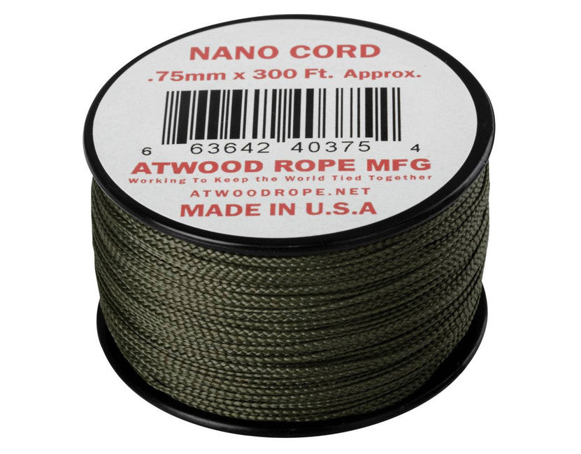 Helikon-Tex Nano Cord 300FT Paracord 91 Meter, olive drab