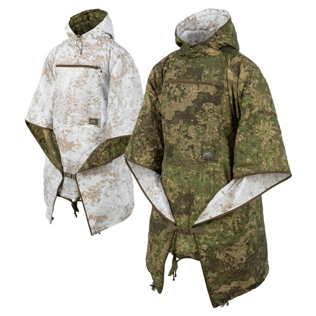 Helikon-Tex SWAGMAN ROLL wendeponcho von – Pencott Wildwood / Pencott Snowdrift