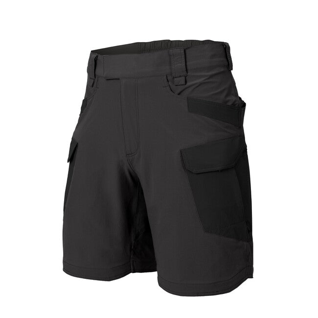 Helikon-Tex OTS 8,5 shorts - VersaStretch Lite - Ash Grey / Black