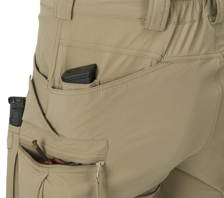 Helikon-Tex OTS 8,5 shorts - versaStretch Lite - mud brown