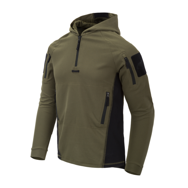Helikon-Tex Range hoodie - TopCool, oliv/schwarz