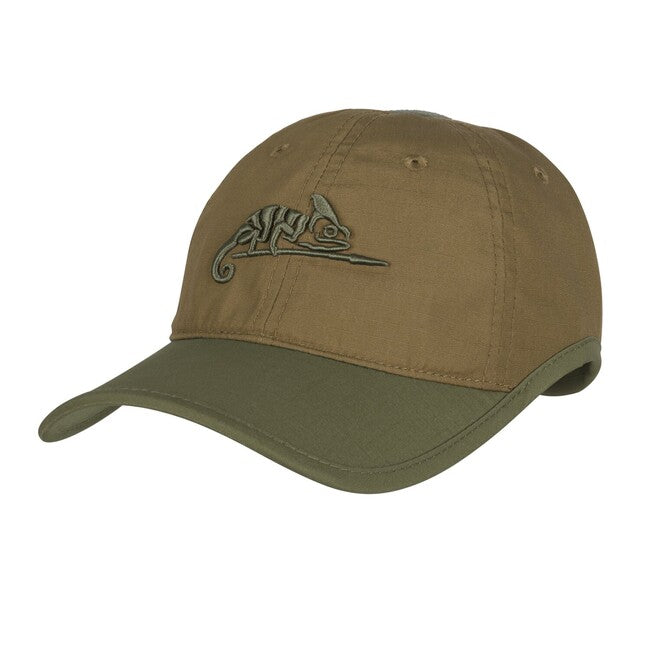 Helikon-Tex Kappe mit Logo - PolyCotton Ripstop - Coyote / Olive Green