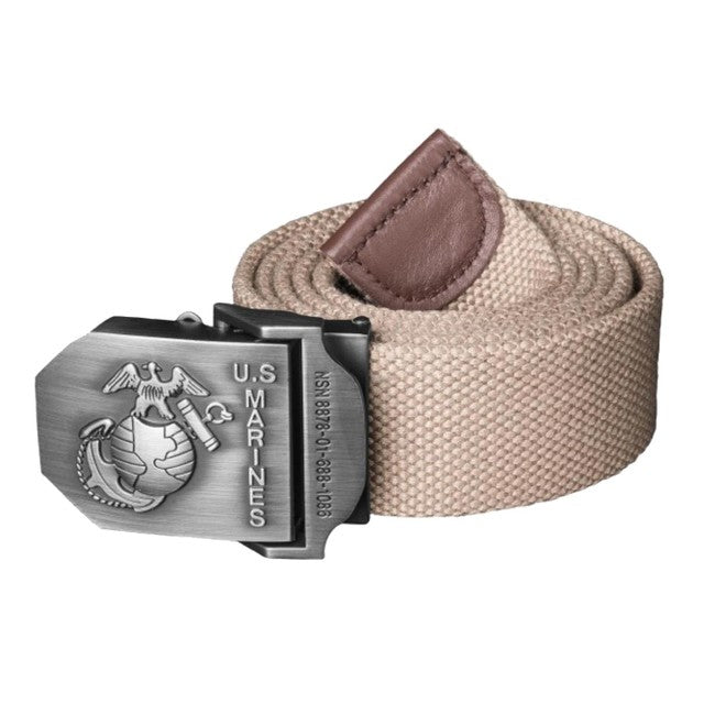 Helikon-Tex USMC Gürtel s kovovou prackou khaki 4cm