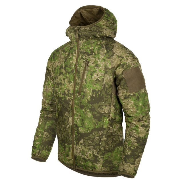 Helikon-Tex WOLFHOUND Jacke mit Kapuze - Climashield Apex - PenCott WildWood™
