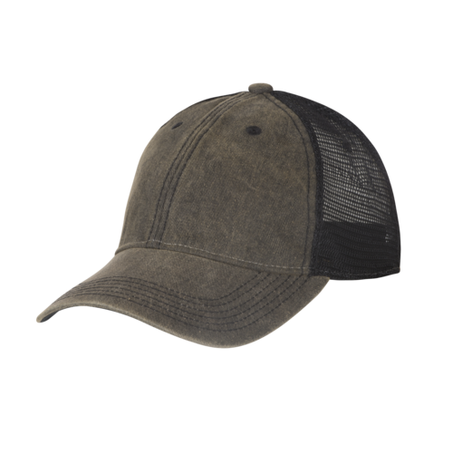 Helikon Trucker Washed Kappe, schwarz