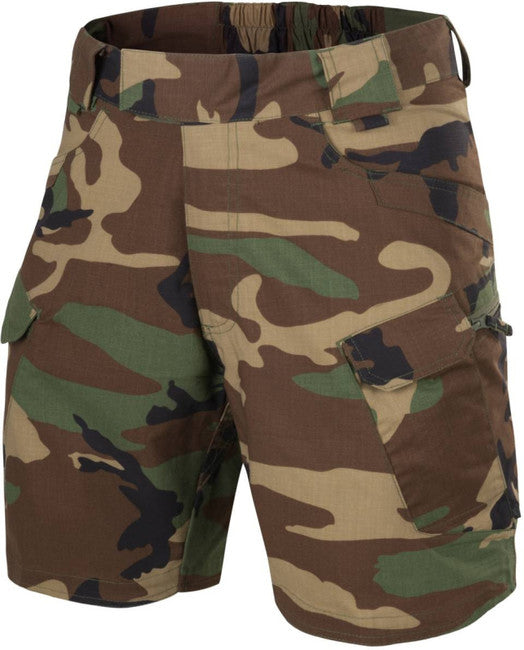 Helikon Urban Tactical Rip-Stop 8,5" Shorts polycotton woodland