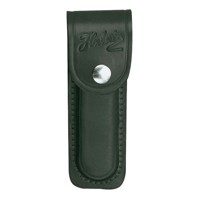 Herbertz Lederetui 10 cm schwarz