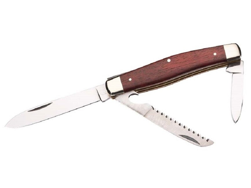 Herbertz Rotholz Jubiläumstaschenmesser 7,7cm, braun