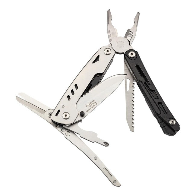Herbertz Multifunktionswerkzeug 7,1 cm Edelstahl, Nylontasche