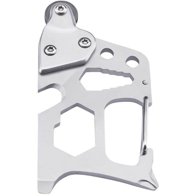 Herbertz Überlebenswerkzeug 6,8 cm rostfreier Stahl 6 Funktionen