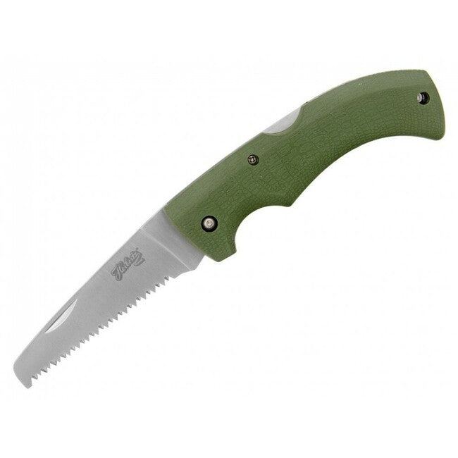 Herbertz Olive Verschluss-taschensäge 9cm, oliv-grün