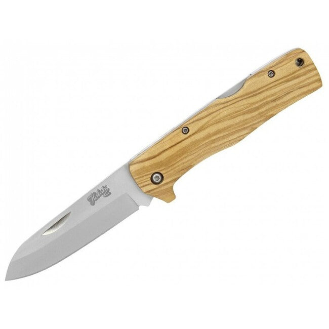 Herbertz taschenme Olivenholz taschenmesser 9cm Holz