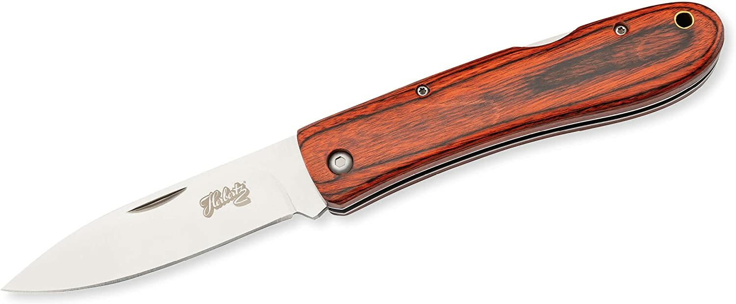 Herbertz taschenme Pakkaholz taschenmesser 9,3cm Holz