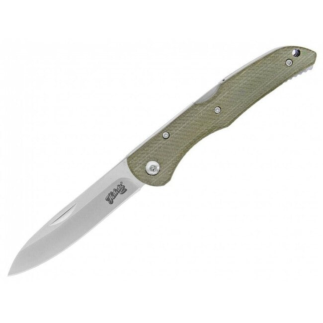 Herbertz Micarta taschenmesser 9cm -53026 grün