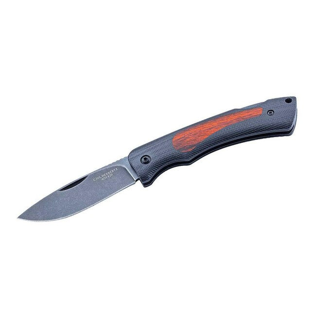 Herbertz Gentleman's taschenmesser 7,5cm G10 Pakkaholz, schwarz