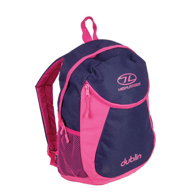 Highlander Dublin kinderrucksack 15 L lila / rosa