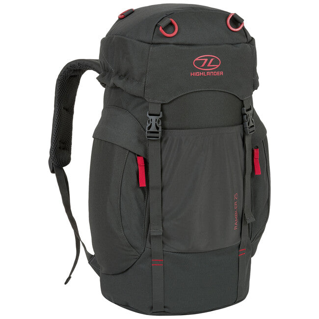 Highlander Rambler rucksack25 l schwarz