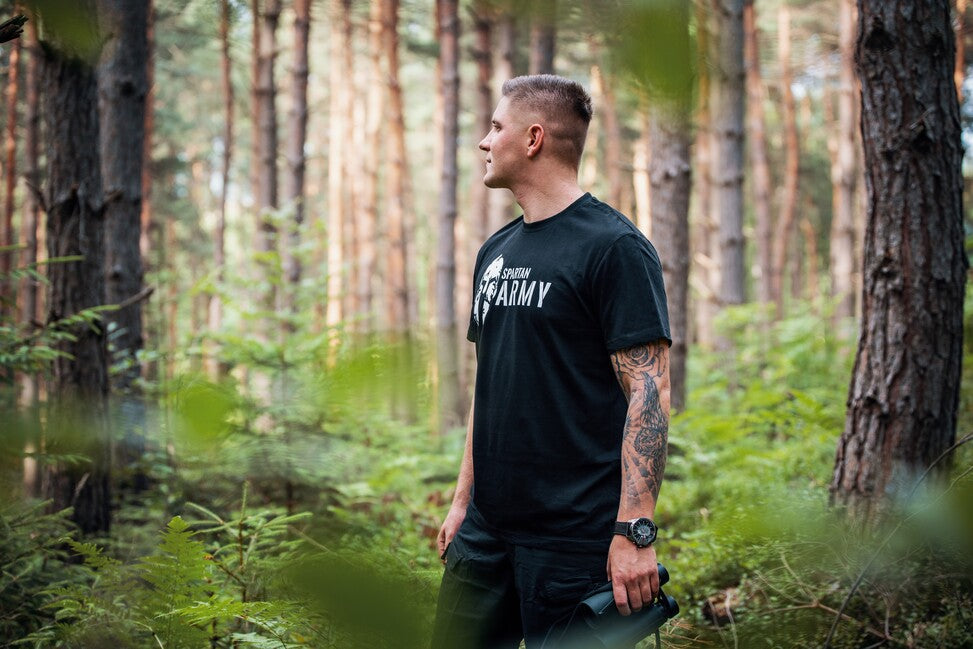 DRAGOWA Spartan Kurz-T-shirt 160g/m2, olivgrün