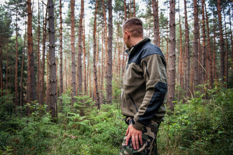 Helikon-Tex Classic Army fleecejacke verstärkt, schwarz, 300g/m2