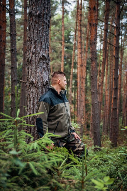 Helikon-Tex Classic Army fleecejacke verstärkt, schwarz, 300g/m2