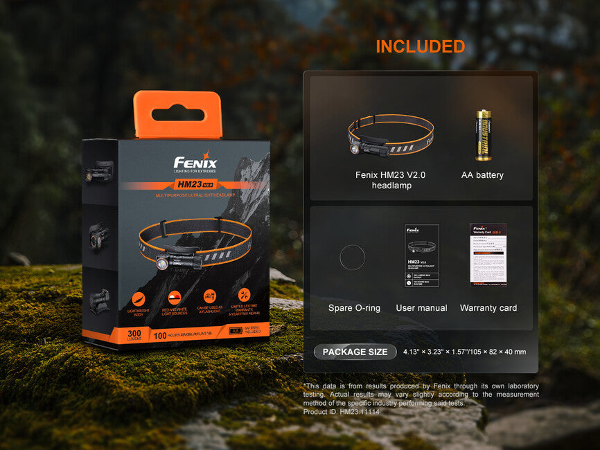 Fenix HM23 V2.0 Stirnlampe