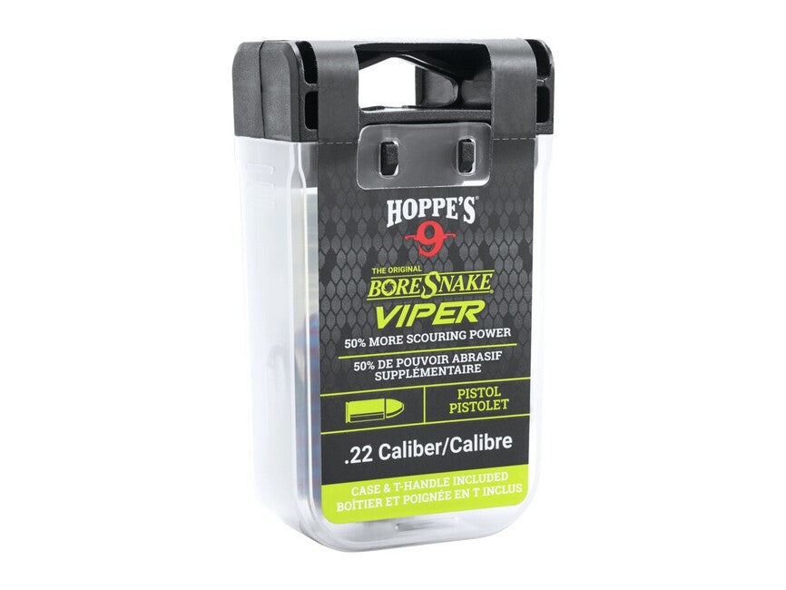 Hoppe's cistiaca snura BoreSnake Viper with Den Pistol kal. .22LR