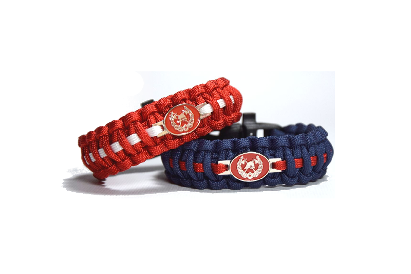 Cordell Armband Hrdy hasic sirka 2,4cm, blau, zapinanie na klip s pistalkou