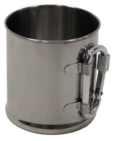 Fox Outdoor Mag edelstahlbecher 220 ml, striebornej