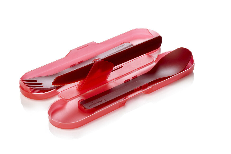 Humangear GoBites TRIO besteck rot