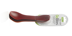 Humangear GoBites UNO Utensil Mini 3 pcs Red, Grey, Orange