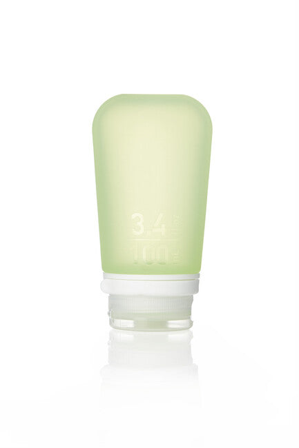 Humangear GoToob+ Silikon-Reiseflasche/Becher 100 ml grün