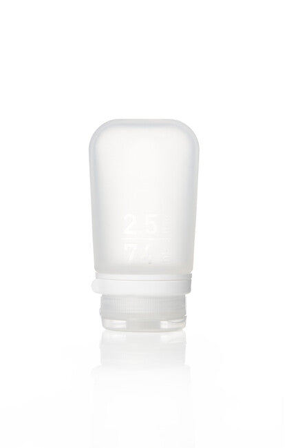 Humangear GoToob+ silikon reiseflasche / behälter 74 ml, klar